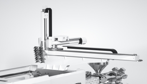 中型牛頭雙截三軸伺服機械手